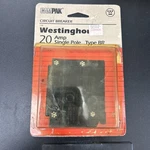 BR120 Single Pole Circuit Breaker 20A Westinghouse Challenger Bryant New Nos. Fixed Price $14.50.