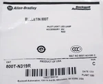 Allen Bradley Red Led Pilot Light Lamp Bulb 24V 800T N319R. Fixed Price $18.00.