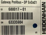 Heidenhain Gateway Profibus 688017-01 New Box. Fixed Price $869.00.