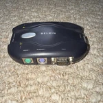 Belkin 2-PORT Kvm Switch Box F1DJ102P PS/2 Vga Powered Black 9V. Fixed Price $5.00.