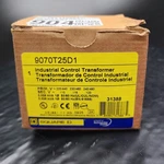 9070T25D1 Square Industrial Control Transformer 25VA Type 1PH. Fixed Price $58.50.