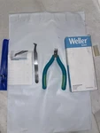Weller Erem 2622 Nb Diagonal Flush Cutting Pliers & 15AGW Tweezers. Fixed Price $67.00.