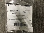 Set Of 4 Allen Bradley 77158-008-51 2711P Mounting Clips. Fixed Price $124.99.