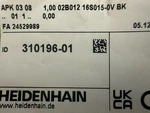 Heidenhain Adapter Cable Meter 310196-01 New Sealed Bag. Fixed Price $147.00.