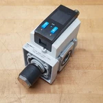 Festo MS6-FRM-1/2 Branching Module W/ SDE1-D10-G2-MS6-L-P2-M12 Pressure Sensor. Fixed Price $15.87.
