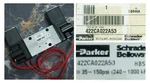 Parker Schrader Bellows Double Action Solenoid Valve 120 422CA022A53*. Fixed Price $129.99.