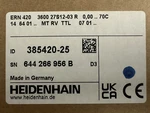 Heidenhain Ern 3600 Line Rotary Encoder 385420-25 New Box. Fixed Price $477.00.