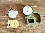 Mitutoyo 7326 Dial Thickness Gauge With 0.0001" Indicator + B.c. Ames 74-035. Fixed Price $45.00.