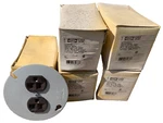 (5) Hubbell HBL5282, Duplex Receptacle Brown 15A 125V Poles. Fixed Price $75.00.