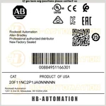 New 20F11NC2P1JA0NNNNN Ac Drive Ab Brand. Fixed Price $1772.40.