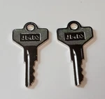 2 Keys DO18 Fits Allen Bradley Elec Keyed Switches D018. Fixed Price $10.00.