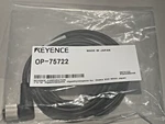Keyence OP-75722 Photoelectric Sensors Connector Cable L-shaped -new. Fixed Price $24.99.