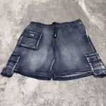 Nova Men Kickin It Cargo Denim Shorts Navy Blue Size Xxxl Nwt. Fixed Price $28.00.