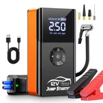 Portable Jump Starter & Air Compressor 8000A 180PSI For Cars, 12V Battery Pack,. Fixed Price $71.99.