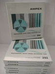 New Lot 6 Ampex 292 7" 1800' Professional Reel Recording Tapes. Fixed Price $79.96.