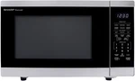 1100W Stainless Steel Countertop Microwave With 12.4" Turntable, 1.4 Cu Ft. Fixed Price $333.99.