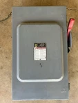 Square Heavy Duty Safety Switch HU364AWK 200A/600V. Fixed Price $295.00.