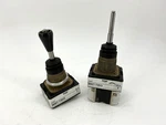 Lot Of Allen Bradley 800T-T2H3 Ser Toggle Switch 2-WAY Missing Handle Cap. Fixed Price $149.95.