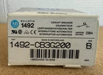 Allen Bradley 1492-CB3G200 Circuit Breaker 1492CB3G200 Series. Fixed Price $30.00.