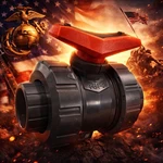Georg Fischer Gf+ 2 Pvc-u Ball Valve DN50 PN16 Epdm 161546347. Fixed Price $145.00.
