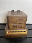 Rare 1940'S Executone Wood Intercom Two Way Speaker Control Model 360 & 337-M. Fixed Price $169.99.