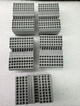 (lot Of 50) Wago 280-633 4-CONDUCTOR Feed Through Term. Block 800V 20A Din Rail. Fixed Price $55.00.