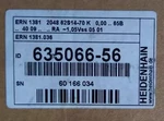 New Box Heidenhain Encoder Ern 1381.036-2048 Id: 635066-56. Fixed Price $1050.00.