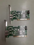 (2) Dell Firewire Ieee 1394 Adapter Card PCA-00214-01-A 0Y9457. Fixed Price $23.96.