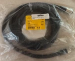 Turck U-65735 New Rsm Rkm 44-3M, Power Patch Cable, 7/8", 4-PIN, 1. Fixed Price $13.00.
