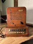 Rare 1930'S Executone Wood Intercom Two Way Speaker Control Model 356 Powers. Fixed Price $179.97.
