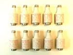 (10) New Cebec No. 5SB2 Original Diazed Fuse Links: 16A, 500V. Fixed Price $29.00.