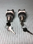 (2) Allen Bradley 800T-H3105 & 800T-H3103 Keyed Switches. Fixed Price $159.99.