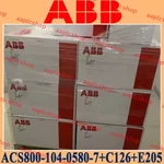 Abb Brand New Frequency Changer ACS800-104-0580-7+C126+E205 Free Shipping. Fixed Price $12263.00.