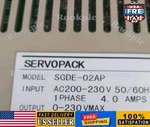 Yaskawa SGDE-02AP Servo Driver 1PC New Expedited Shipping SGDE02AP #. Fixed Price $393.13.