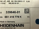 Heidenhain Ak Lip 48R Scanning Unit 324393-01 339646-01 New Box. Fixed Price $2663.00.