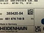 Heidenhain Ern 5000 Line Rotary Encoder 385420-54 New Box. Fixed Price $528.00.