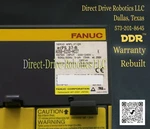 **12MO Warranty**same Day Shipping Avail.**rebuilt** Fanuc A06B-6200-H037. Fixed Price $2499.00.