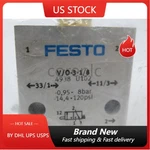 Us Free Tax New Festo V/O-3-1/8 4938 Stem Actuated Valve -0.95-8 Bar 140L/MIN. Fixed Price $94.31.