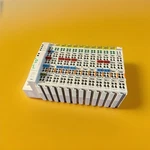 Wago 750-342 Ethernet Feldbus, 10X 750-409 Digital Input Module, And 750-600 End. Fixed Price $75.00.