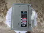 Siemens JN321 Safety Disconnect Switch 30 Amp, 240 Vac, Poles, Type Box Used. Fixed Price $149.99.