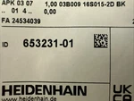 Heidenhain Adapter Cable Meter 653231-01 New Sealed Bag. Fixed Price $147.00.