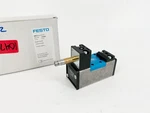 New Festo MN1H-5/2-D-1-C Solenoid Valve 24VDC 145PSI 159688. Fixed Price $84.95.