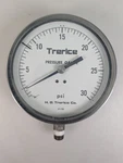 Vintage Trerice Pressure Gauge 52-2709 30PSI 5" Diameter. Fixed Price $14.00.