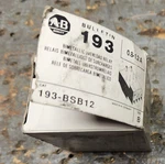 Allen Bradley 193-BSB12 Overload Relay 0.8-1.2 Amp New In Box. Fixed Price $17.00.