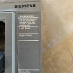 FXD63B150 Siemens Circuit Breaker 150A 600V 3PH No Label Pic Amp Pole Used.. Fixed Price $137.50.