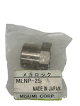Sealed Misumi MLNP-25 Mecha-lock Keyless Bushing Shaft Hub Locking Device MLNP25. Fixed Price $55.00.