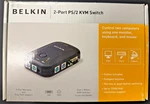 Belkin Omniview 2-PORT PS/2 Kvm Switch Vga Keyboard Mouse Open Box. Fixed Price $27.99.