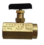 Deltrol 10000-76 N10B Inline Needle Valve, Brass, Female, 1/8" Nptf, 3.2GPM Max. Fixed Price $24.99.