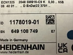 Heidenhain Ecn 1325 2048 Line Encoder 683643-01 1178019-01 1178019-51 New Box. Fixed Price $545.00.