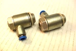Qty 2 193149 Festo GRLA-3/8-QS-6-D One-way Flow Control Valve New. Fixed Price $28.00.